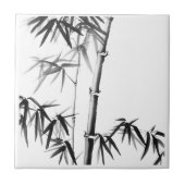 竹 – 中国のスタイル – 枠なし タイル (正面)