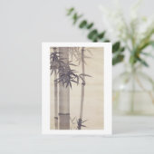 竹,其一竹,キイツ,日本美術 ポストカード (スタンド正面)