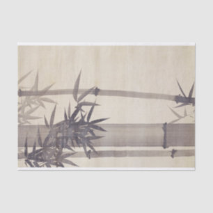竹, 其一 Bamboo, Kiitsu, Japanese Art 薄葉紙