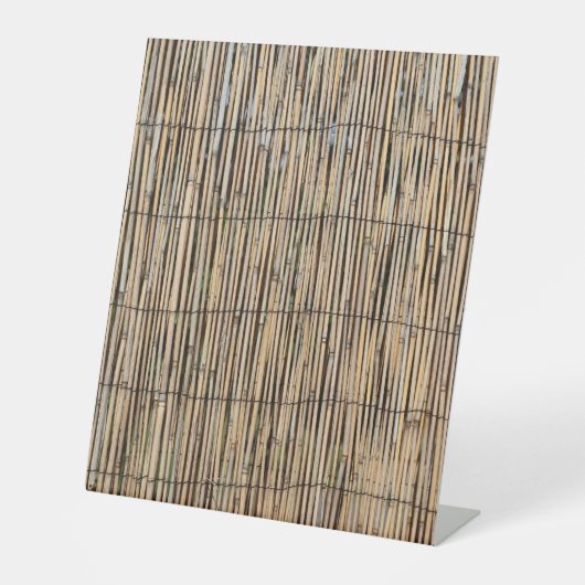 竹 台座サイン (正面)