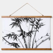 竹 吊り下げ型タペストリー (正面)