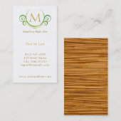 竹 名刺 (正面/裏面)