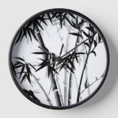 竹 壁時計 (正面)