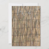 竹 招待状 (正面)