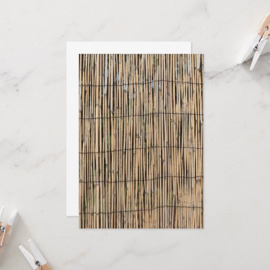 竹 招待状 (正面/裏面インサイチュ)