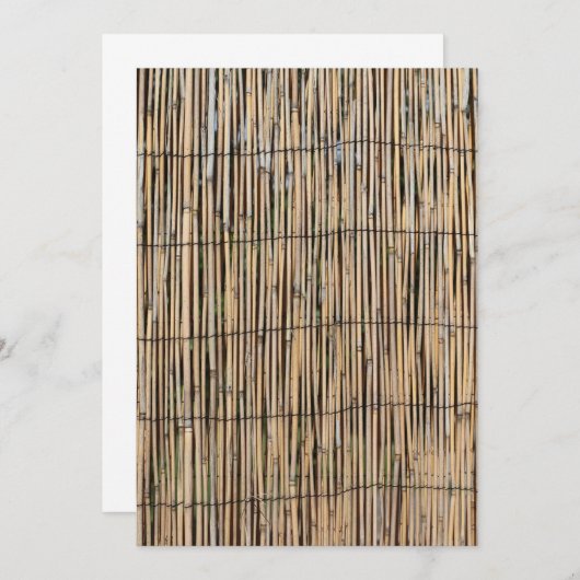 竹 招待状 (正面/裏面)