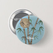 竹 缶バッジ (正面&裏面)