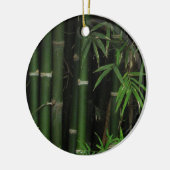 竹…Fao Rai, Nong Khai, Isaan, Thailand セラミックオーナメント (左)