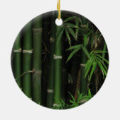 竹…Fao Rai, Nong Khai, Isaan, Thailand セラミックオーナメント (裏面)