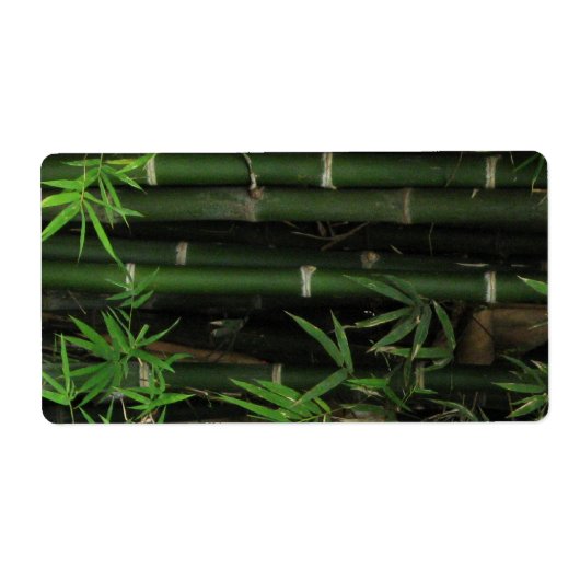 竹…Fao Rai, Nong Khai, Isaan, Thailand ラベル (正面)