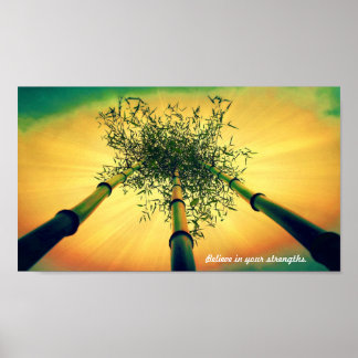 竹sk s.jpg，竹のように，背の高いスタンド， b... ポスター