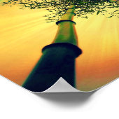 竹sk s.jpg,竹のように,背の高いスタンド, b... ポスター (角)