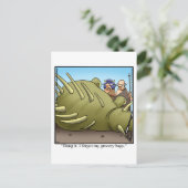 笑いおもしろいのはがき ポストカード (スタンド正面)