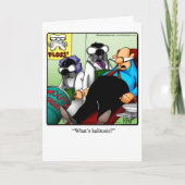 笑いおもしろいのグリーティングカード カード (正面)