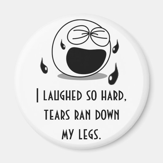 笑いそう懸命 マグネット (正面)