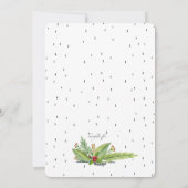 笑いでいっぱいの写真ホリデーカード シーズンカード (裏面)