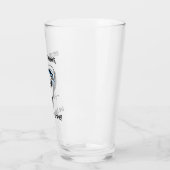 「笑いで楽しむ…」 -魚釣りビール タンブラーグラス (左)