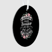 笑いと友情 オーナメント (正面)