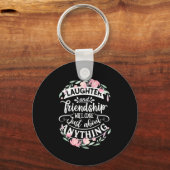 笑いと友情 キーホルダー (正面)