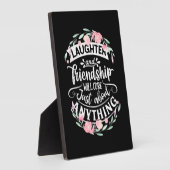 笑いと友情 フォトプラーク (側面)