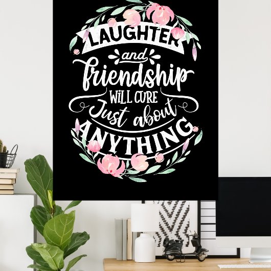 笑いと友情 ポスター (ホームオフィス)