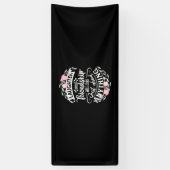 笑いと友情 横断幕 (縦)