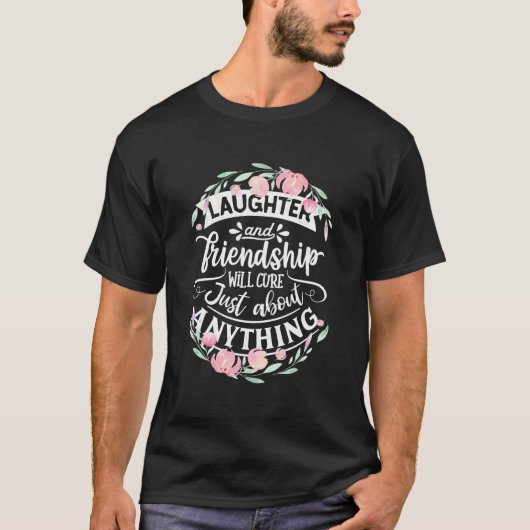 笑いと友情 Tシャツ (正面)