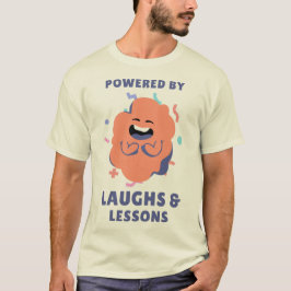 笑いと教訓で成り立つ楽しい先生 Tシャツ