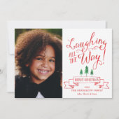 笑いながら写真を シーズンカード (正面)