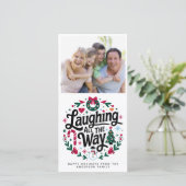 笑いながら道を往く写真 シーズンカード (スタンド正面)