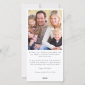 笑いながら道を往く写真 シーズンカード (裏面)