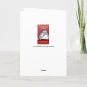 「笑いのためだけ」の政治的ユーモア カード (裏面)