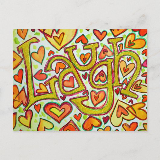 笑いのポストカード ポストカード (正面)