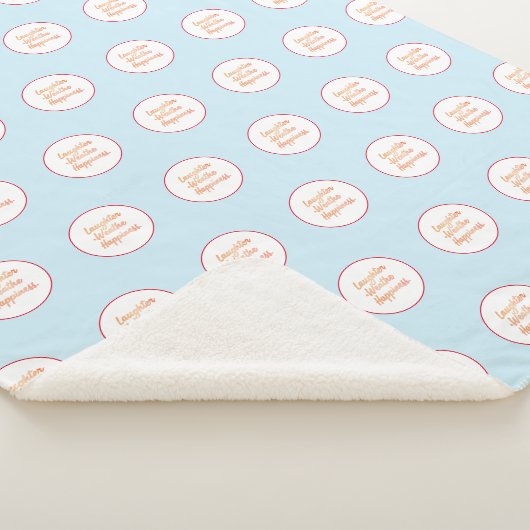 笑いの富の幸福 シェルパブランケット (3/4)