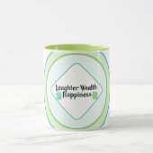 笑いの富の幸福 マグカップ (中央)