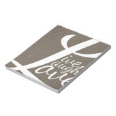 笑いの愛を生きる ノートパッド (回転)