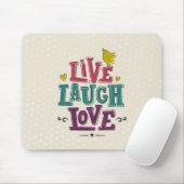 笑いの愛を生きる マウスパッド (マウス)