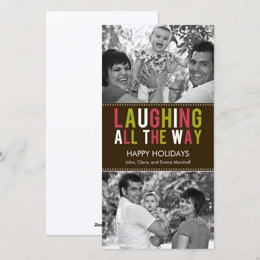 『笑いの旅』 シーズンカード (正面/裏面)