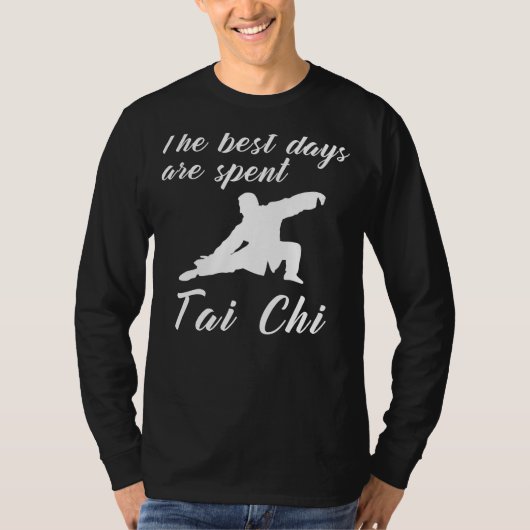笑いの流れ：最高の日は～で過ごす Tシャツ (正面)