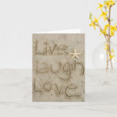 笑いの種になる カード (黄色い花)