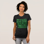 笑いは最良の薬 Tシャツ (正面フル)