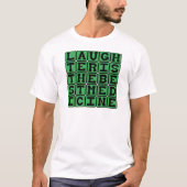笑いは最良の薬 Tシャツ (正面)