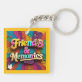 「笑いは終わらない」 キーホルダー (裏面)