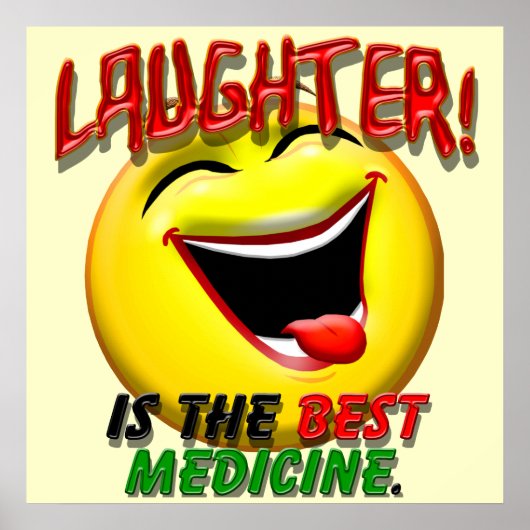 笑いは薬最高のだ ポスター (正面)
