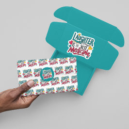 笑いは薬最高ののティッシュペーパー 薄葉紙