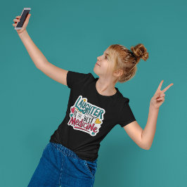 笑いは薬最高ののトライブレンドTシャツ トライブレンドＴシャツ