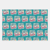 笑いは薬最高のの包み紙だ ラッピングペーパーシート (正面)