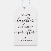 笑いを愛し続けて幸せに ギフトタグ