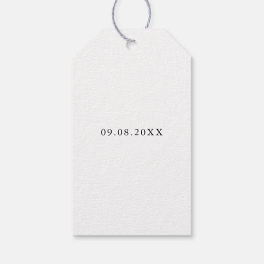 笑いを愛し、ずっと幸せに続ける色 ギフトタグ (裏面)