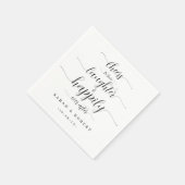 笑いを愛する応援と楽しいずっと後 スタンダードカクテルナプキン (角)